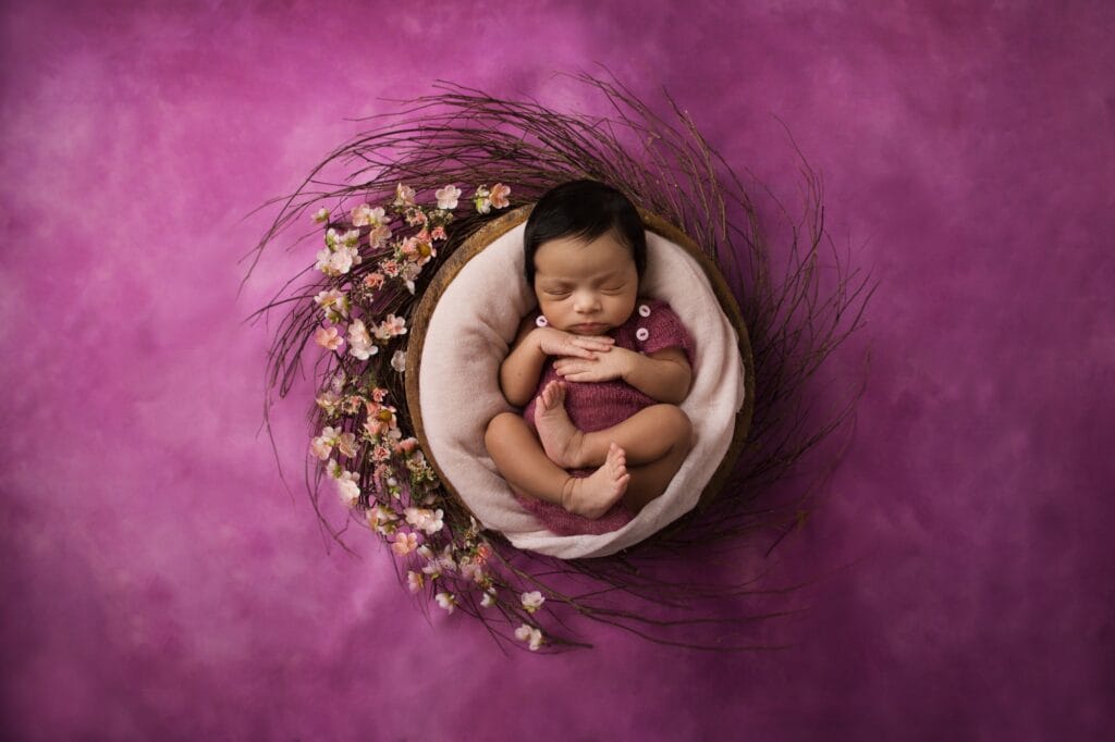 Professional newborn setups Professional newborn setups